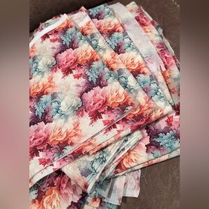 Floral Fabric Leftovers